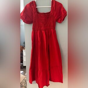 Isabel Maternity by Ingrid & Isabel Red Maternity Dress